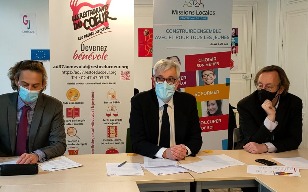 Solidarité entre Missions Locales et Restaurants du Cœur en Centre Val de Loire